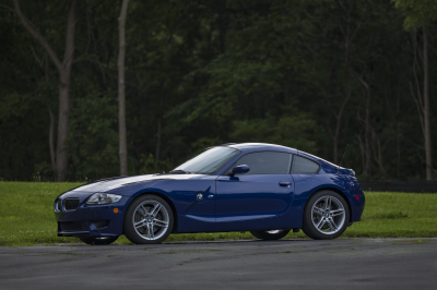 2007 BMW Z4 M Coupe in Interlagos Blue Metallic over Black Extended Nappa