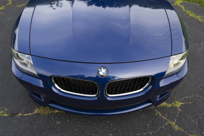 2007 BMW Z4 M Coupe in Interlagos Blue Metallic over Black Extended Nappa