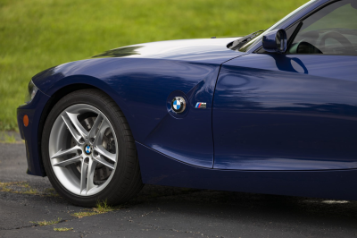 2007 BMW Z4 M Coupe in Interlagos Blue Metallic over Black Extended Nappa