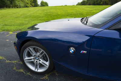 2007 BMW Z4 M Coupe in Interlagos Blue Metallic over Black Extended Nappa