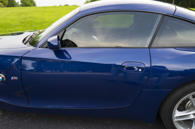 2007 BMW Z4 M Coupe in Interlagos Blue Metallic over Black Extended Nappa