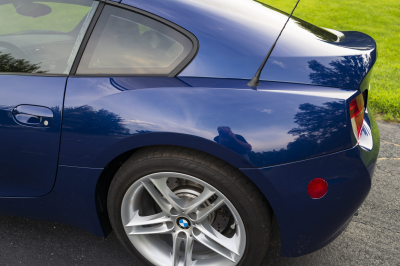 2007 BMW Z4 M Coupe in Interlagos Blue Metallic over Black Extended Nappa