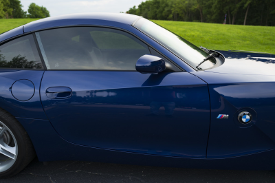 2007 BMW Z4 M Coupe in Interlagos Blue Metallic over Black Extended Nappa