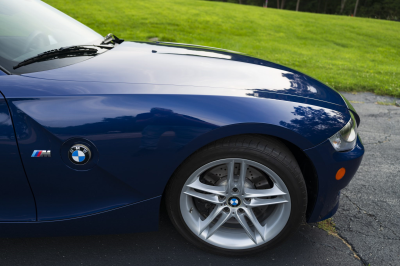 2007 BMW Z4 M Coupe in Interlagos Blue Metallic over Black Extended Nappa