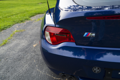 2007 BMW Z4 M Coupe in Interlagos Blue Metallic over Black Extended Nappa
