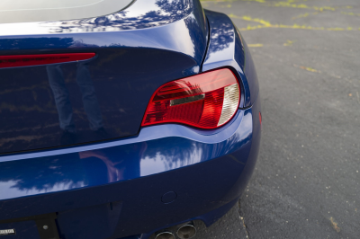 2007 BMW Z4 M Coupe in Interlagos Blue Metallic over Black Extended Nappa