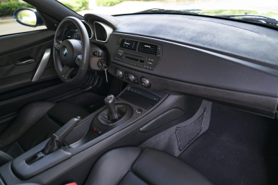 2007 BMW Z4 M Coupe in Interlagos Blue Metallic over Black Extended Nappa