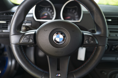 2007 BMW Z4 M Coupe in Interlagos Blue Metallic over Black Extended Nappa
