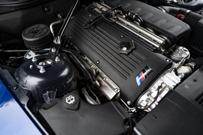 2007 BMW Z4 M Coupe in Interlagos Blue Metallic over Black Extended Nappa