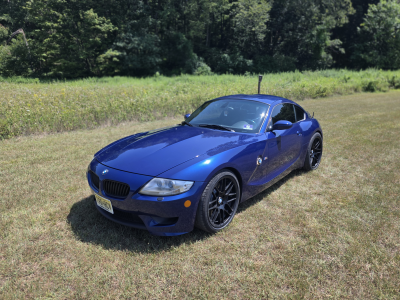 2007 BMW Z4 M Coupe in Interlagos Blue Metallic over Black Nappa