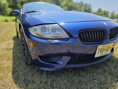 2007 BMW Z4 M Coupe in Interlagos Blue Metallic over Black Nappa