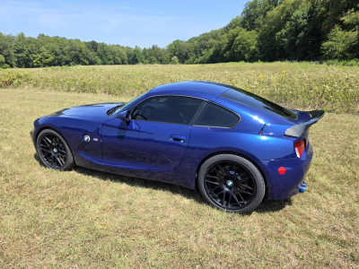 2007 BMW Z4 M Coupe in Interlagos Blue Metallic over Black Nappa