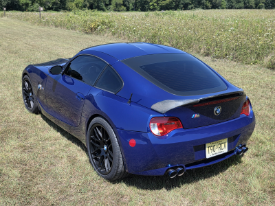 2007 BMW Z4 M Coupe in Interlagos Blue Metallic over Black Nappa