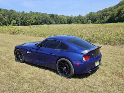 2007 BMW Z4 M Coupe in Interlagos Blue Metallic over Black Nappa