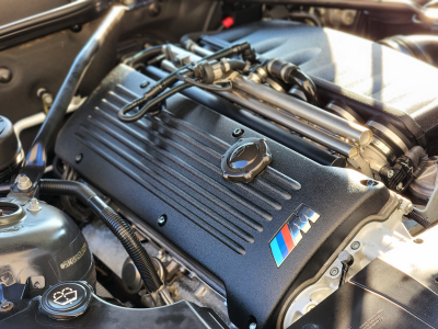 2007 BMW Z4 M Coupe in Interlagos Blue Metallic over Black Nappa