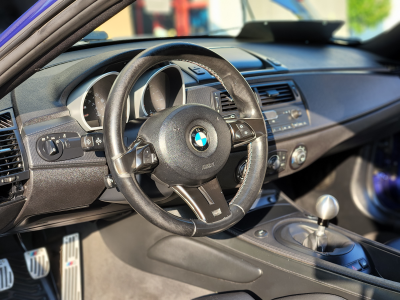 2007 BMW Z4 M Coupe in Interlagos Blue Metallic over Black Nappa