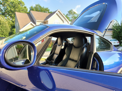 2007 BMW Z4 M Coupe in Interlagos Blue Metallic over Black Nappa