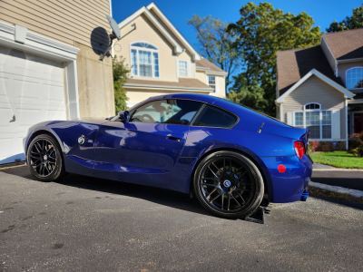 2007 BMW Z4 M Coupe in Interlagos Blue Metallic over Black Nappa