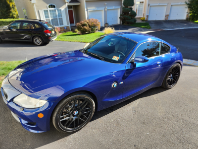 2007 BMW Z4 M Coupe in Interlagos Blue Metallic over Black Nappa