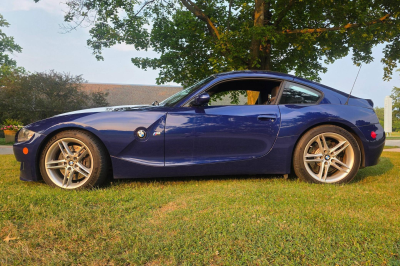 2007 BMW Z4 M Coupe in Interlagos Blue Metallic over Black Nappa