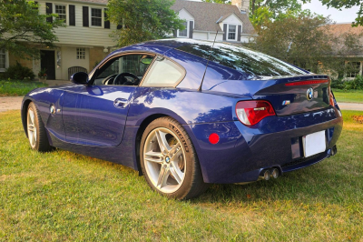 2007 BMW Z4 M Coupe in Interlagos Blue Metallic over Black Nappa