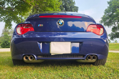 2007 BMW Z4 M Coupe in Interlagos Blue Metallic over Black Nappa