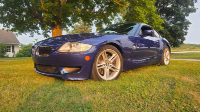 2007 BMW Z4 M Coupe in Interlagos Blue Metallic over Black Nappa