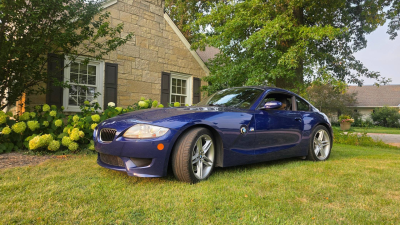 2007 BMW Z4 M Coupe in Interlagos Blue Metallic over Black Nappa