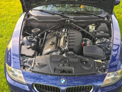 2007 BMW Z4 M Coupe in Interlagos Blue Metallic over Black Nappa