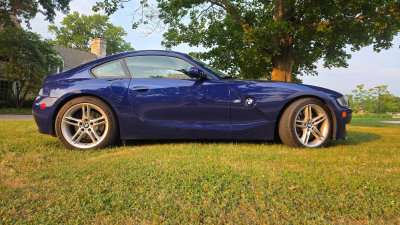 2007 BMW Z4 M Coupe in Interlagos Blue Metallic over Black Nappa
