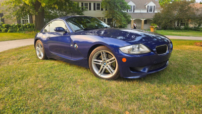 2007 BMW Z4 M Coupe in Interlagos Blue Metallic over Black Nappa