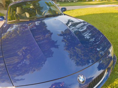 2007 BMW Z4 M Coupe in Interlagos Blue Metallic over Black Nappa