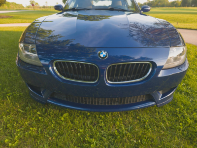 2007 BMW Z4 M Coupe in Interlagos Blue Metallic over Black Nappa