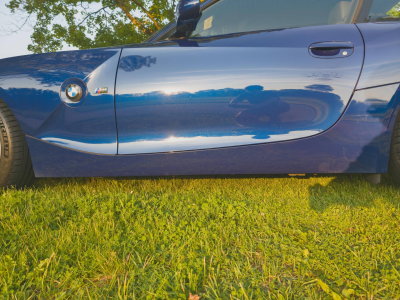 2007 BMW Z4 M Coupe in Interlagos Blue Metallic over Black Nappa