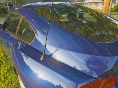 2007 BMW Z4 M Coupe in Interlagos Blue Metallic over Black Nappa