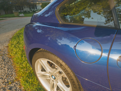 2007 BMW Z4 M Coupe in Interlagos Blue Metallic over Black Nappa