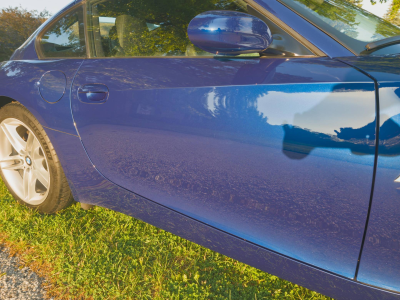 2007 BMW Z4 M Coupe in Interlagos Blue Metallic over Black Nappa
