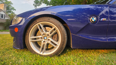 2007 BMW Z4 M Coupe in Interlagos Blue Metallic over Black Nappa