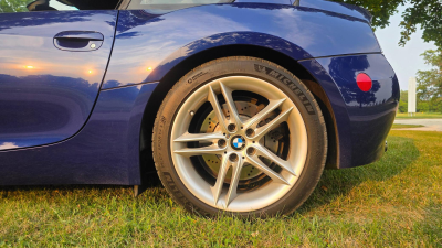 2007 BMW Z4 M Coupe in Interlagos Blue Metallic over Black Nappa