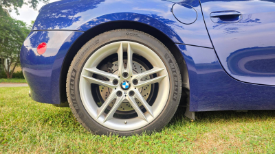 2007 BMW Z4 M Coupe in Interlagos Blue Metallic over Black Nappa