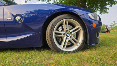 2007 BMW Z4 M Coupe in Interlagos Blue Metallic over Black Nappa