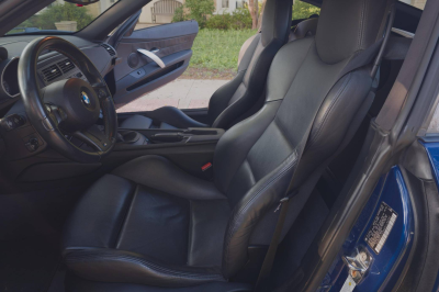 2007 BMW Z4 M Coupe in Interlagos Blue Metallic over Black Nappa