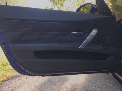 2007 BMW Z4 M Coupe in Interlagos Blue Metallic over Black Nappa