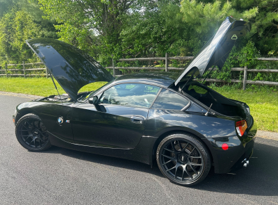 2007 BMW Z4 M Coupe in Black Sapphire Metallic over Black Nappa