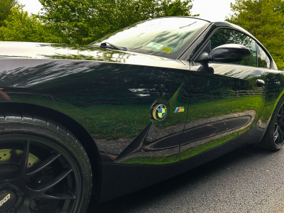 2007 BMW Z4 M Coupe in Black Sapphire Metallic over Black Nappa