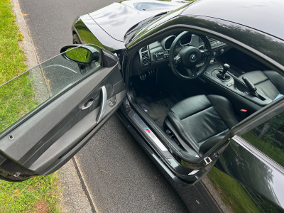 2007 BMW Z4 M Coupe in Black Sapphire Metallic over Black Nappa