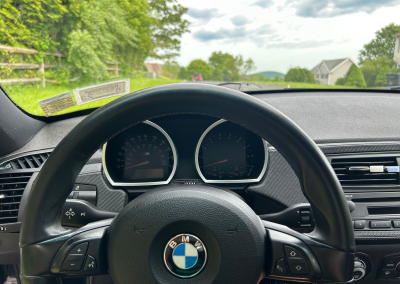 2007 BMW Z4 M Coupe in Black Sapphire Metallic over Black Nappa