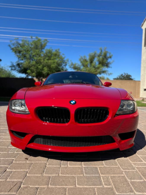 2007 BMW Z4 M Coupe in Imola Red 2 over Black Nappa