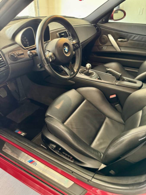 2007 BMW Z4 M Coupe in Imola Red 2 over Black Nappa