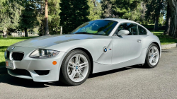 2007 BMW Z4 M Coupe in Titanium Silver Metallic over Black Nappa